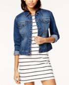 Maison Jules Lola Wash Denim Jacket, Only At Macy's