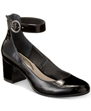 Alfani Women's Step 'n Flex Ashiaa Ankle-strap Pumps, Created For Macy's Women's Shoes