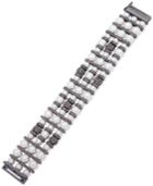 Givenchy Hematite-tone Imitation Pearl & Pave Bead Multi-strand Bracelet