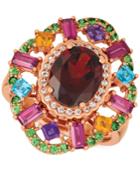 Le Vian Multi-gemstone Ring (4-3/8 Ct. T.w.) In 14k Rose Gold