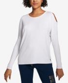 Tommy Hilfiger Sport Cold-shoulder Top, A Macy's Exclusive Style