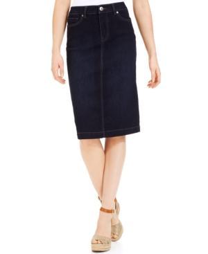 Style&co. Denim Skirt, Rinse Wash