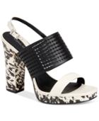 Calvin Klein Women's Breannie Slingback Platform Sandals Women's Shoes