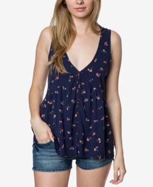 O'neill Juniors' Crystal Cotton Printed Top