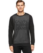 Calvin Klein Jeans Blotch-print Logo Sweatshirt