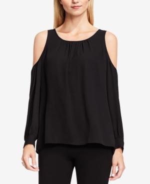 Vince Camuto Cold-shoulder Peasant Top