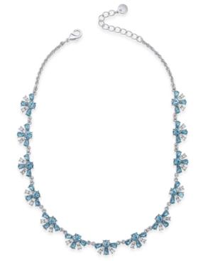 Charter Club Clear & Colored Crystal Collar Necklace, Only At Macy's