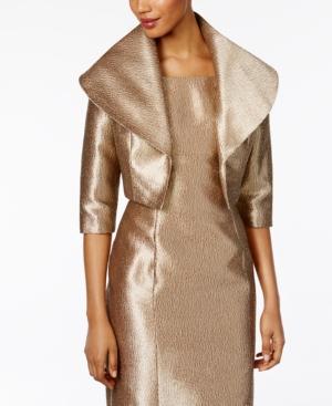 B Michael Shawl-collar Bolero