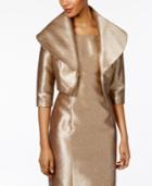 B Michael Shawl-collar Bolero