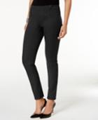 Alfani Double-zip Skinny Pants, Only At Macy's