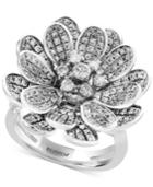 Bouquet By Effy Diamond Flower Ring (1-3/4 Ct. T.w.) In 14k White Gold