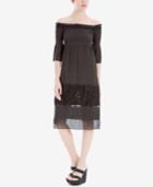 Max Studio Off-the-shoulder Jacquard Dress, Created For Macy's
