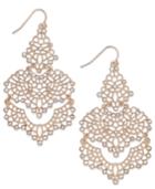 Inc International Concepts Crystal Lace Chandelier Earrings