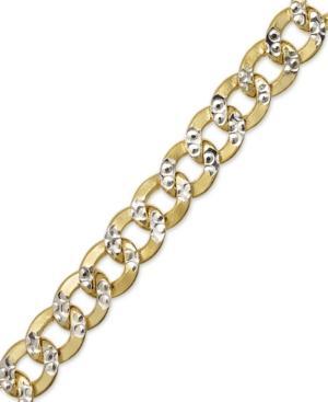 Figaro Chain Bracelet In 14k Gold