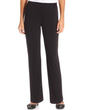 Elementz Petite Pants, Pull-on Straight-leg