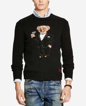 Polo Ralph Lauren Men's Polo Bear Crew Neck Sweater