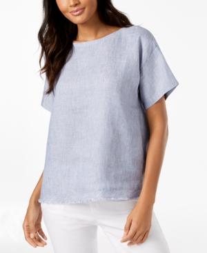 Eileen Fisher Organic Linen T-shirt