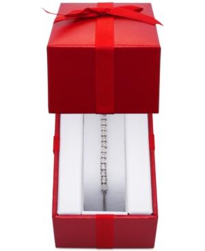 Wrapped Diamond Slider Bolo Bracelet (1/2 Ct. T.w.) In Sterling Silver, Created For Macy's