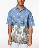 Campia Moda Men's Palm Tree-graphic Short-sleeve Shirt