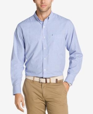 Izod Men's Saltwater Breeze Plaid Shirt
