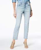 Style & Co Embellished Skinny Jeans, Created For Macy's