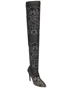 Steve Madden Women's Tiffy Over-the-knee Lace Boots