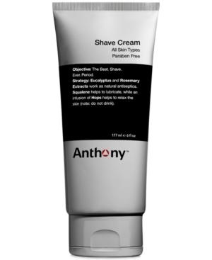 Anthony Men's Shave Cream, 6 Oz