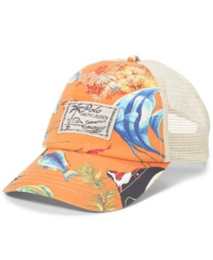 Polo Ralph Lauren Angelfish-print Trucker Hat