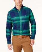 Tommy Hilfiger Men's Custom-fit Clayton Plaid Shirt