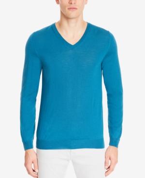 Boss Men's Slim-fit Extra-fine Virgin Merino Wool Sweater