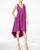 Inc International Concepts Sleeveless High-low Trapeze Dress, Only At Macy's
