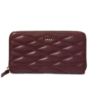 Dkny Lara Large Zip-around Wallet, Created For Macy's