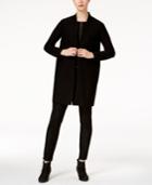 Eileen Fisher Washable Crepe Notched-collar Jacket