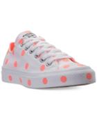 Converse Women's Chuck Taylor Ox Polka Dot Casual Sneakers From Finish Line