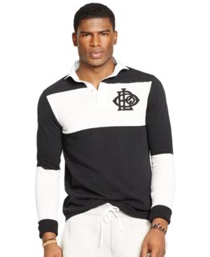 Polo Ralph Lauren Custom-fit Color-blocked Rugby Shirt