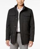 Inc International Concepts Men's York Herringbone Stand-collar Jacket, Only At Macy's