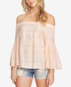 1.state Off-the-shoulder Bell-sleeve Top