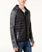 Superdry Men's Mixed-media Quilted Jacket