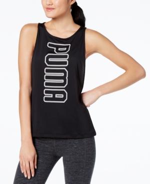 Puma Mesh Metallic-logo Tank Top