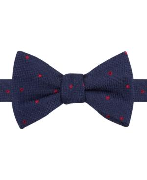 Tommy Hilfiger Textured Dot Pre-tied Bow Tie