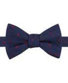 Tommy Hilfiger Textured Dot Pre-tied Bow Tie