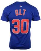 Majestic Men's Short-sleeve Mike Olt Chicago Cubs Player T-shirt