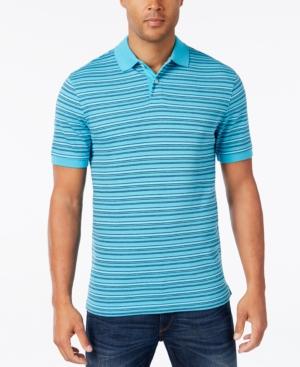 Club Room Men's Stripe Polo, Classic Fit