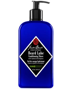 Jack Black Beard Lube Conditioning Shave With Jojoba & Eucalyptus, 16 Oz