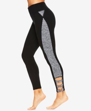 Gaiam Taylor Twist Cutout Ankle Leggings