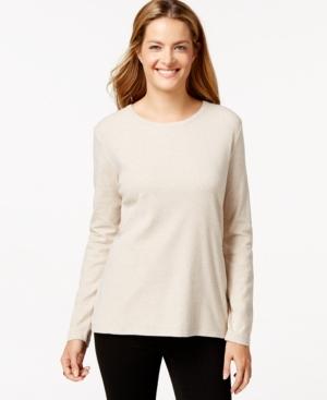 Style & Co Crew-neck Top, Only At Macy's