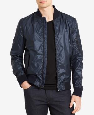 Calvin Klein Jeans Men's Shiny Bomber Jacket