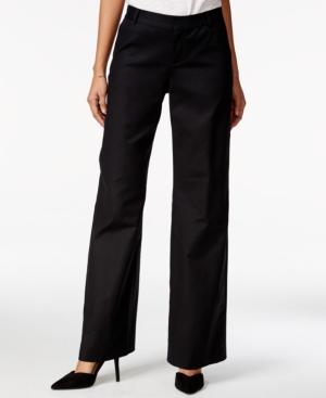 Maison Jules Solid Wide-leg Pants, Only At Macy's