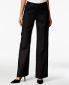 Maison Jules Solid Wide-leg Pants, Only At Macy's