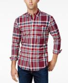 Tommy Hilfiger Men's Classic Fit Long-sleeve Francisco Plaid Shirt